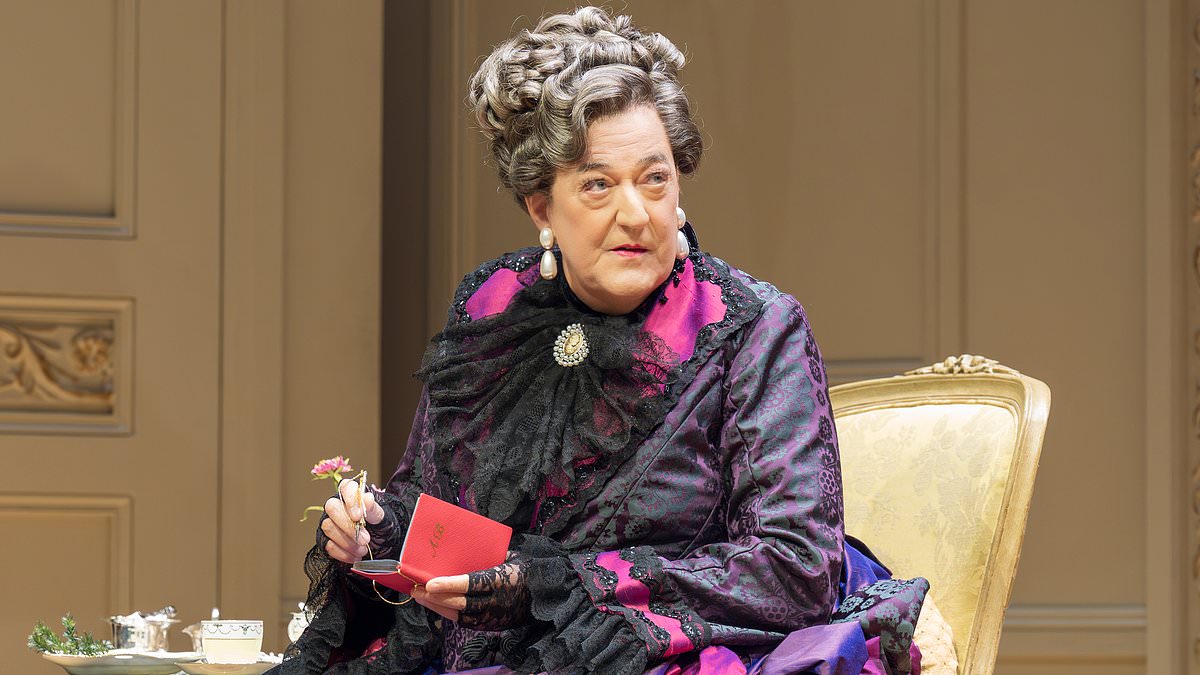 Stephen Fry was born to play Lady Bracknell: PATRICK MARMION reviews The Importance of Being Earnest at the Noel Coward Theatre