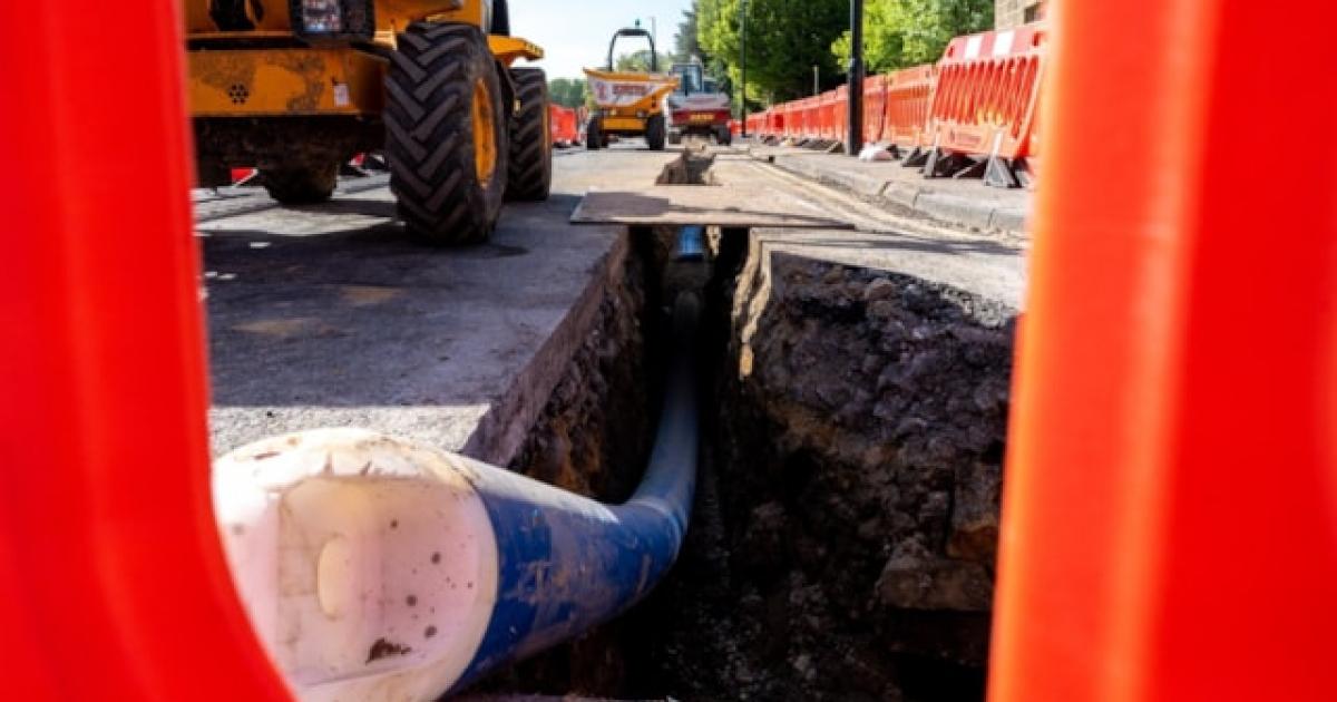 £7.3m project to replace 18.8km of water mains begins