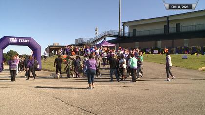 Participants prepare to make strides in the fight against Alzheimer’s