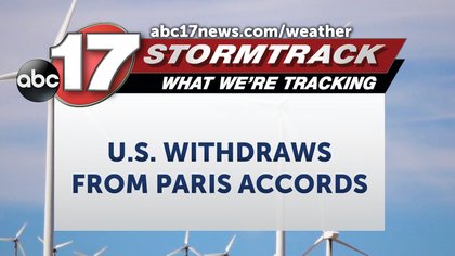 Climate Matters: U.S. withdraws from Paris Agreement for a second time