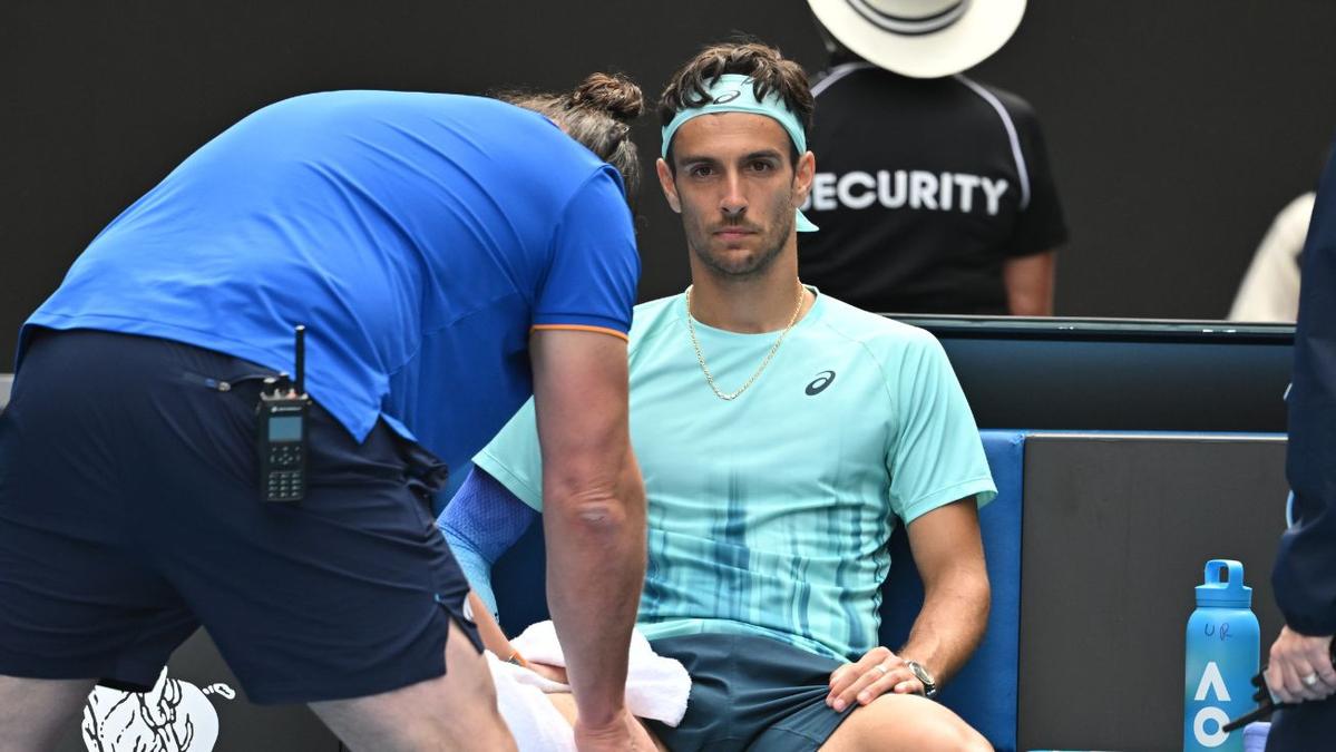 Lorenzo Musetti sparks tennis storm after shock retirement in Australian Open quarter-final
