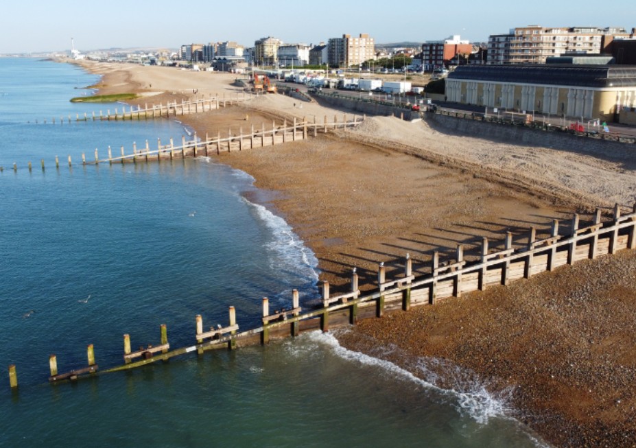 New shingle arrives onto Brighton and Hove’s coastline