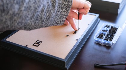 Turn A Dollar Tree Frame & Leftover Scrap Wood Into A Stylish Armrest Tray With A DIY