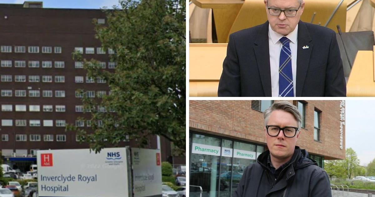 Waiting times at Inverclyde Royal A&E in January second highest since records began