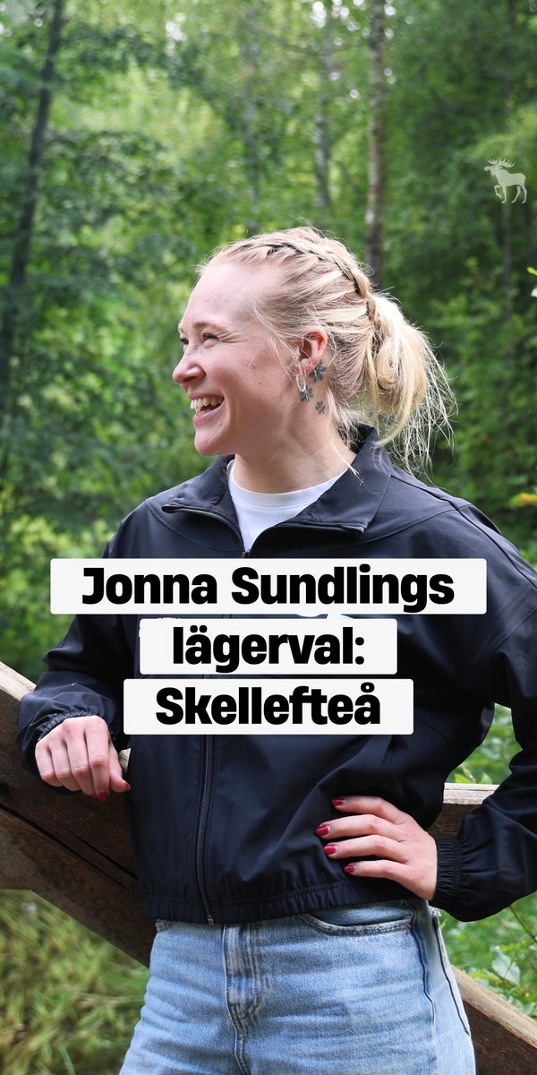 Jonna Sundling på läger – i Skellefteå