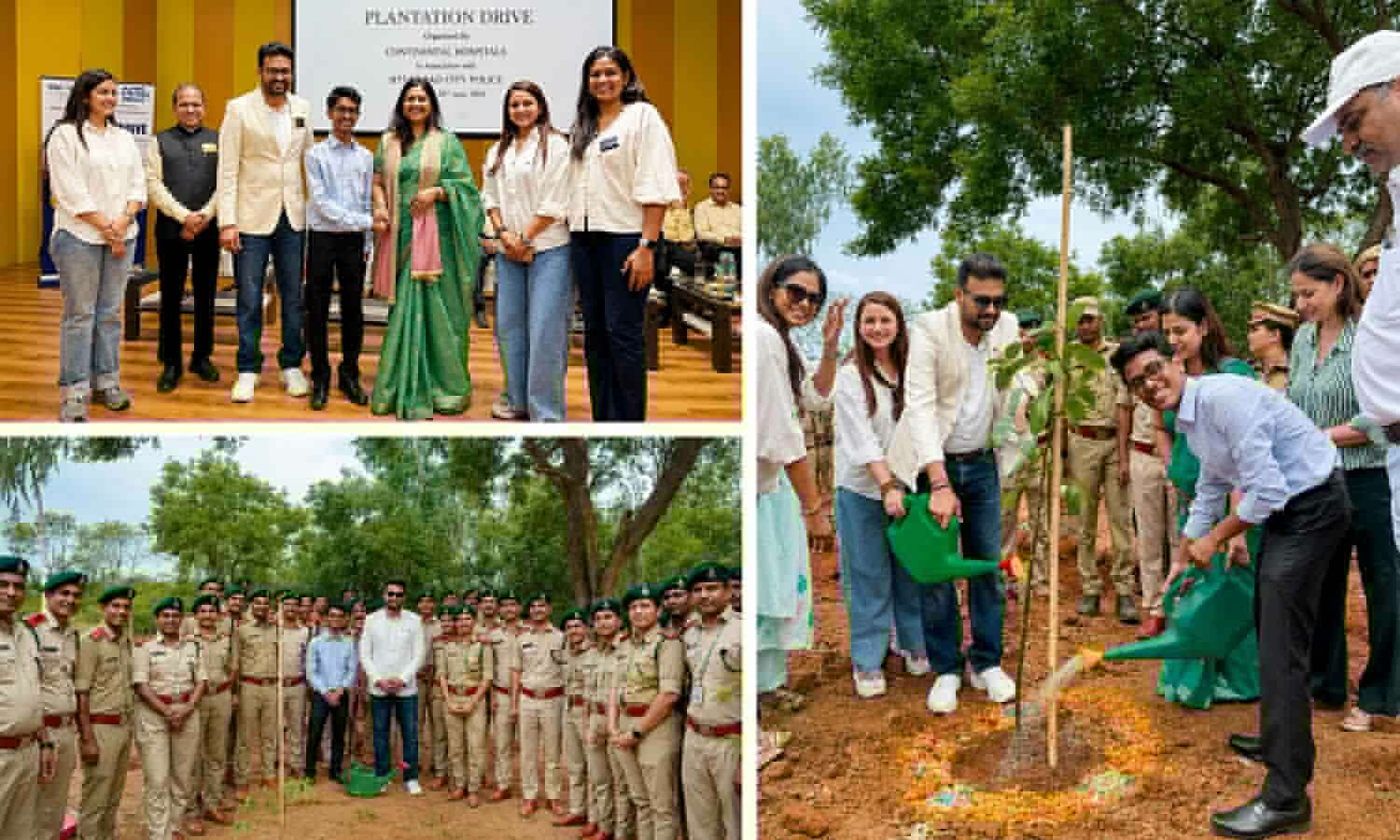 Hyderabad plants 527 trees for Kargil