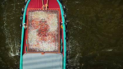 Erased Heritage rug collection by Jan Kath
