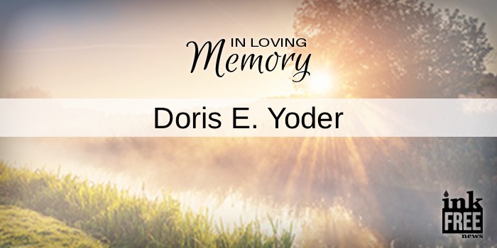Doris E. Yoder – PENDING