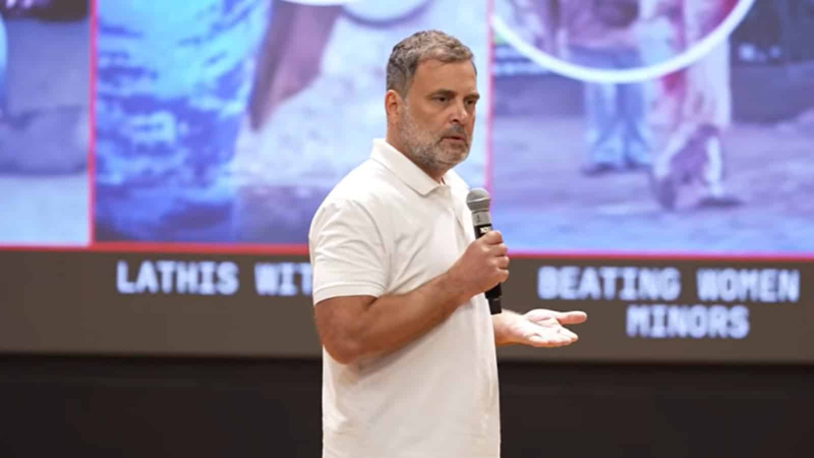 Compromised PM: Rahul on Modi after US court dismisses Adani case