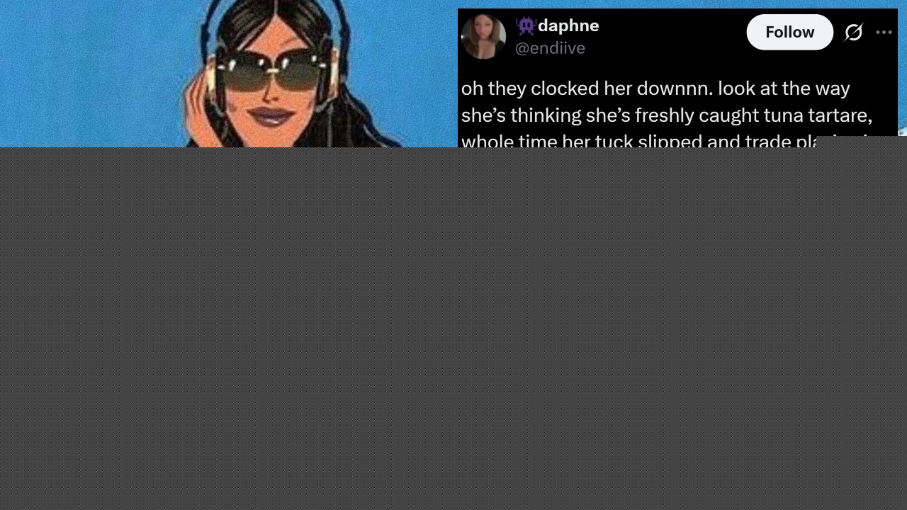 Oh They Clocked Her Downnn