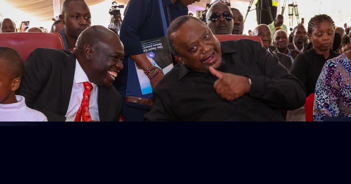 Former President UHURU addresses claims he declined to meet DCP Leader RIGATHI GACHAGUA.