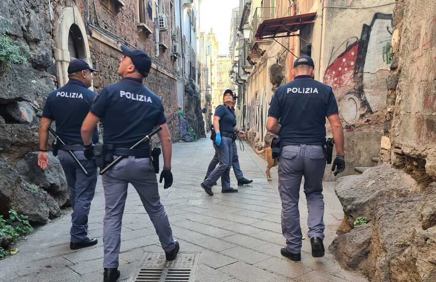 Catania, controlli della Polizia di Stato nel centro: multe per oltre 5.000 euro