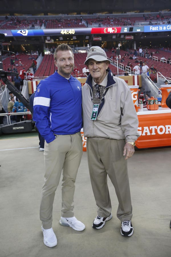 Sean McVay Got NFL Mojo From Grandpa Who Brought Hall Of Famer Roger Craig To San Francisco 49ers