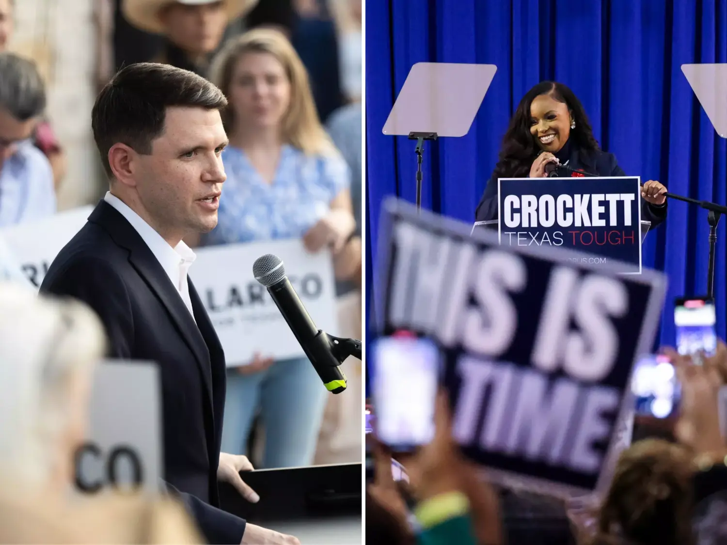 Talarico says Crockett told him she was “looking at running in 2030” before entering 2026 Senate race