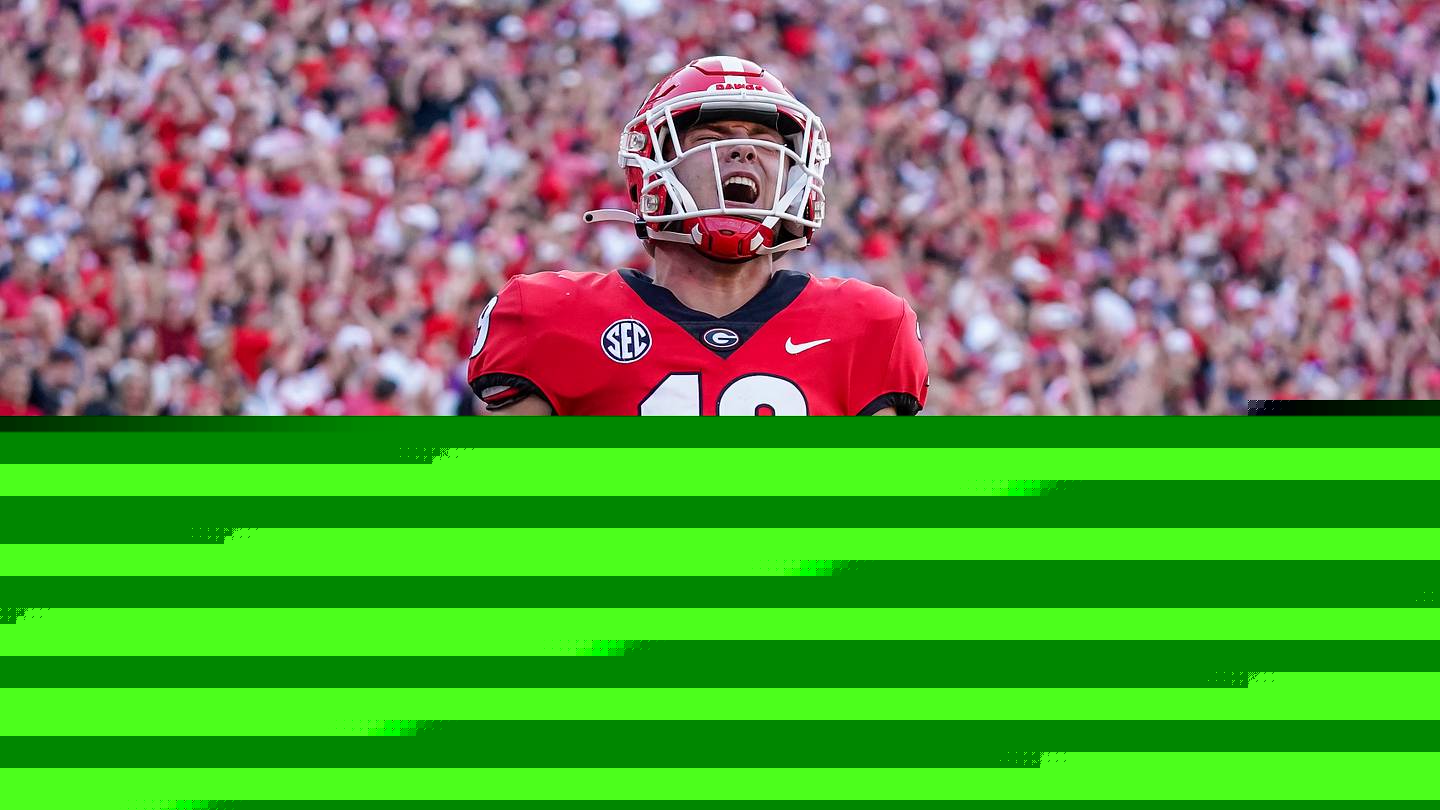 Celebrating Brock Bowers who committed to Georgia six years ago today