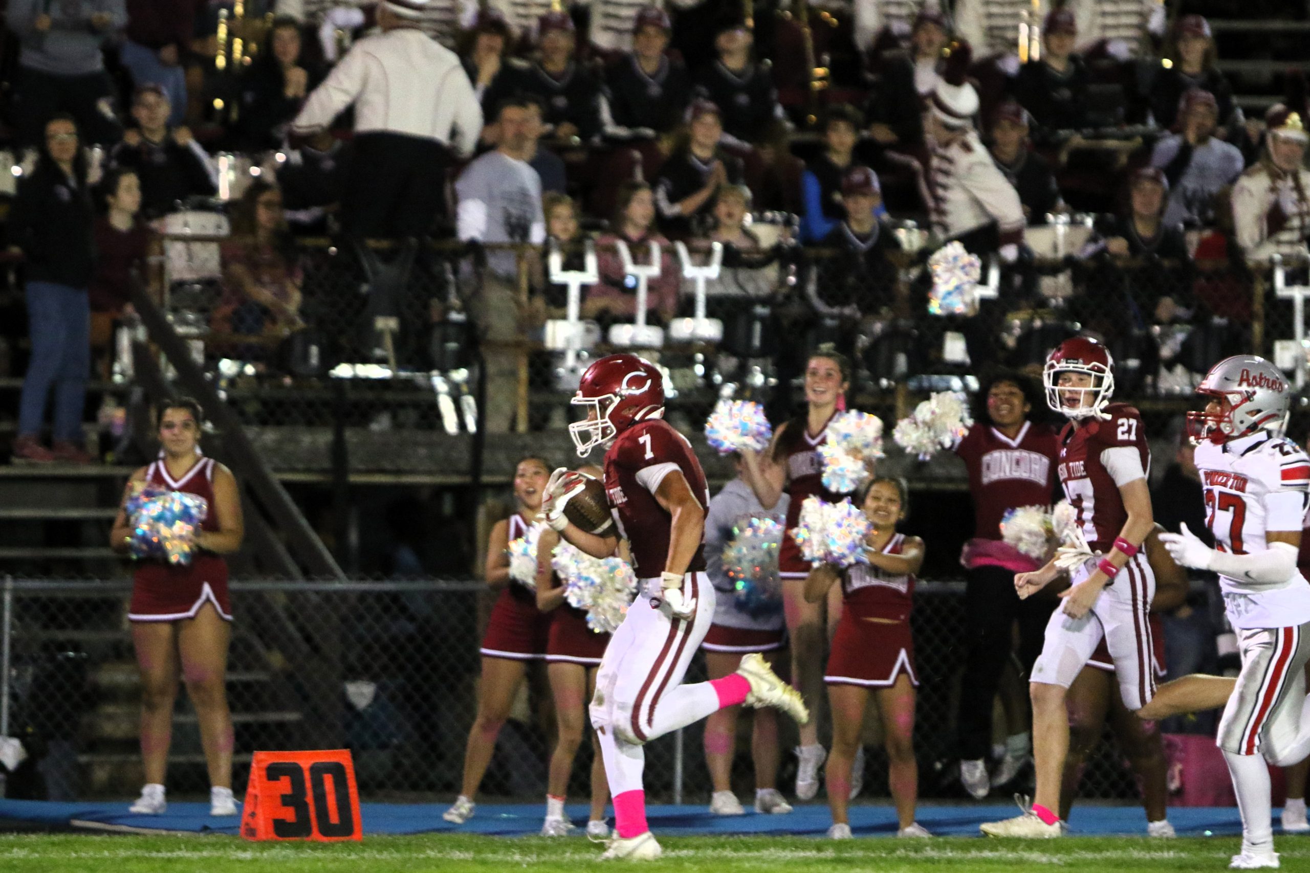 Football: Concord falls to Pinkerton, 36-27
