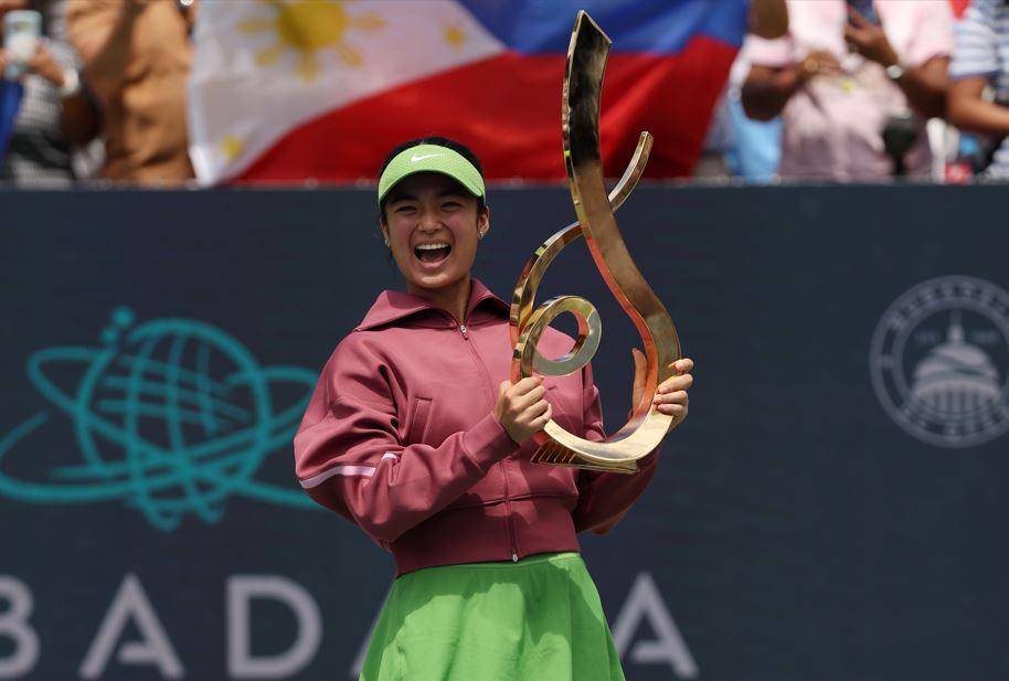 Alex Eala earns praise from Marcos after DC Open triumph