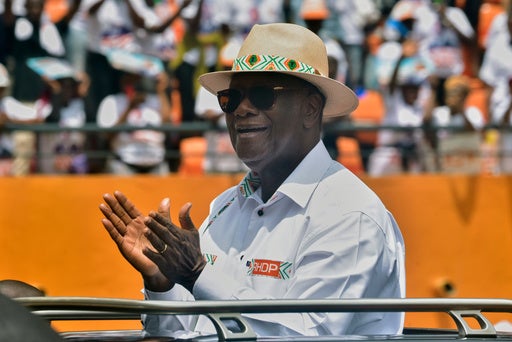 Youth anger in Ivory Coast as the 83-year-old president seeks a fourth term