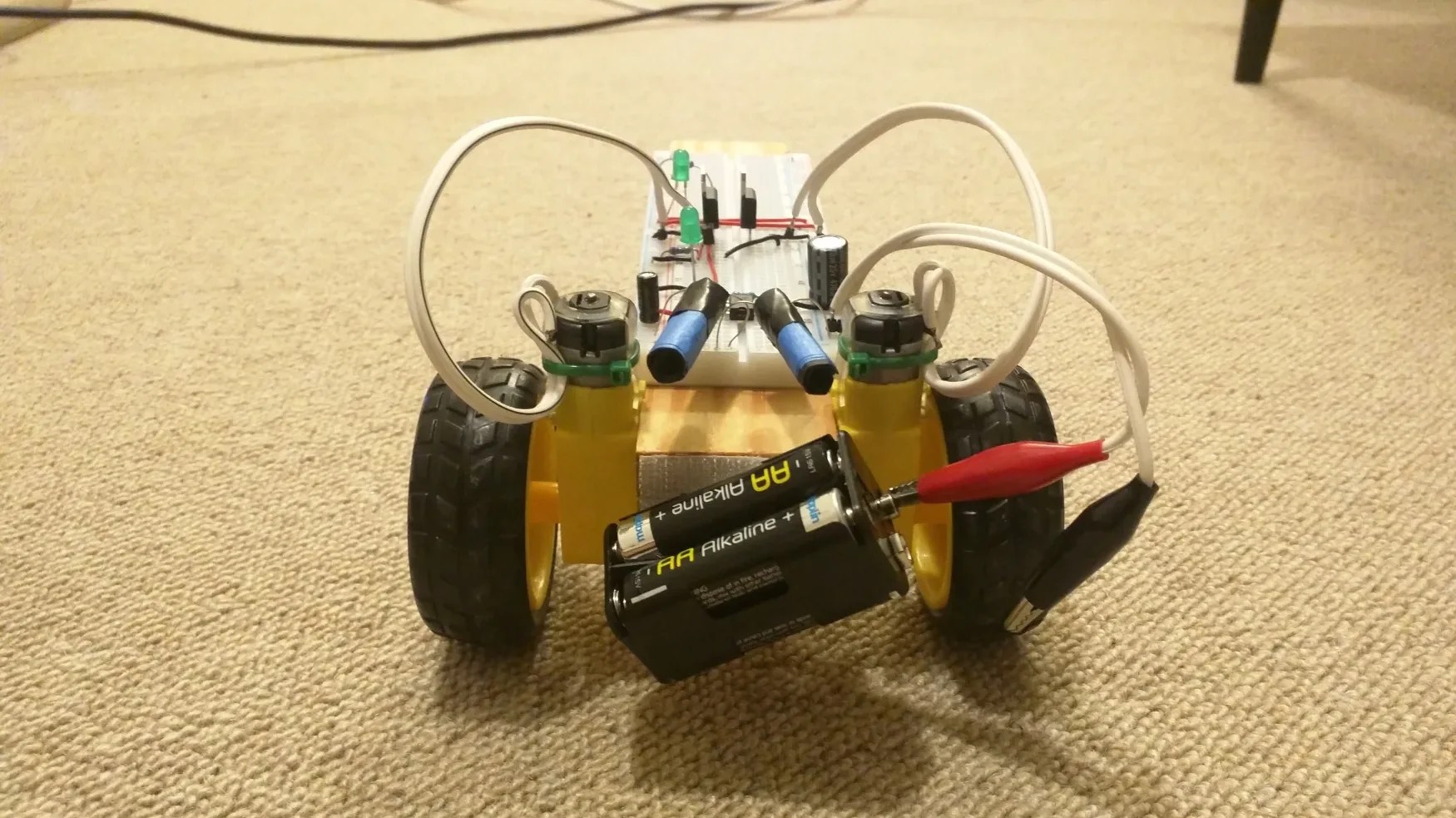 Comment on Light Following Robot Does It The Analog Way by Joshua