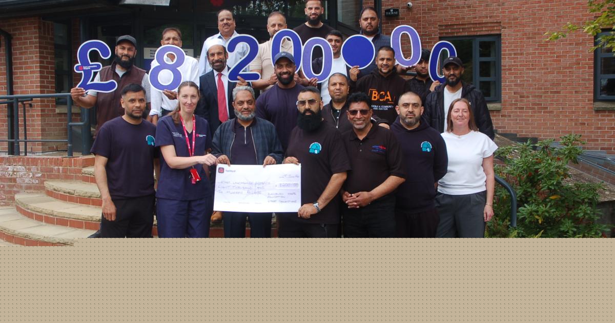 Volunteers raise £8,200 for hospice after street and mosque collections