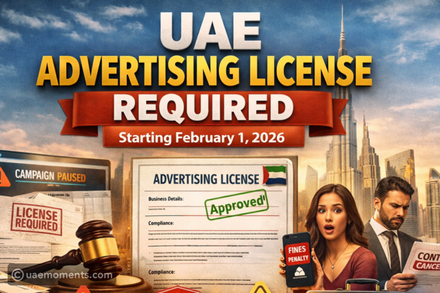 UAE Advertising License 2026: Impact, Requirements, Penalties & How to Get Approved