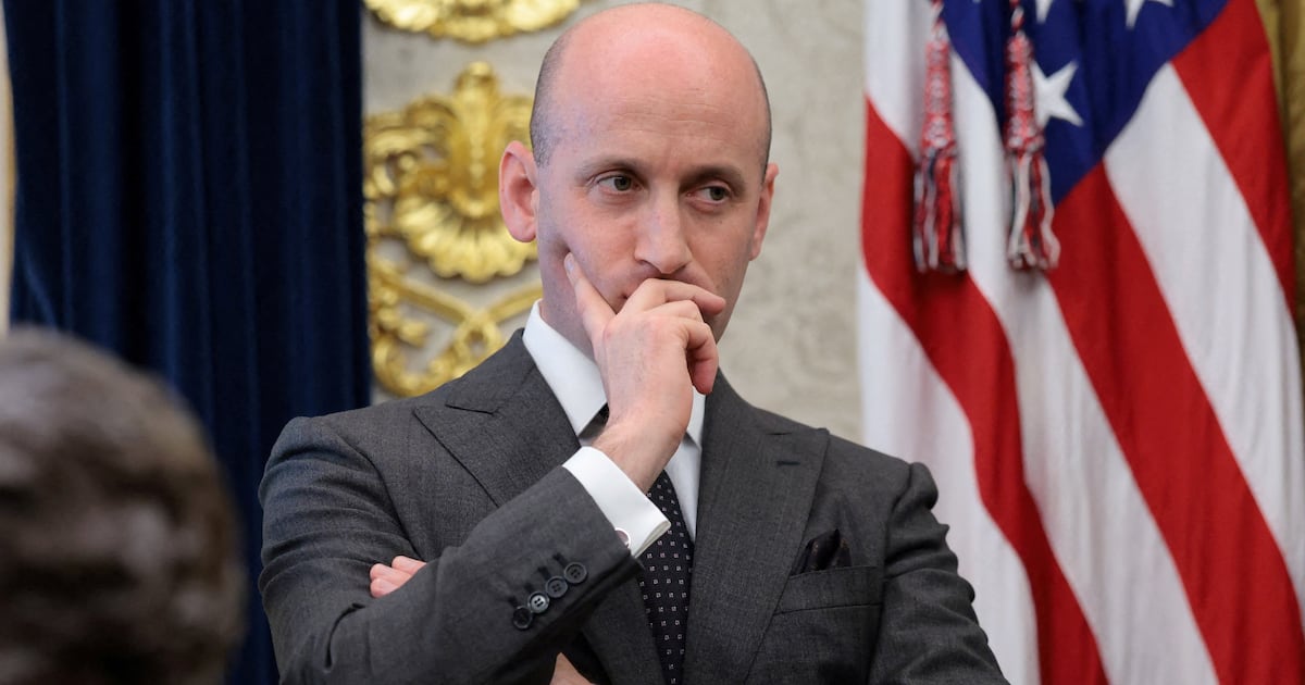 Stephen Miller Goes on Bonkers Vaccine Tirade in Oval Office