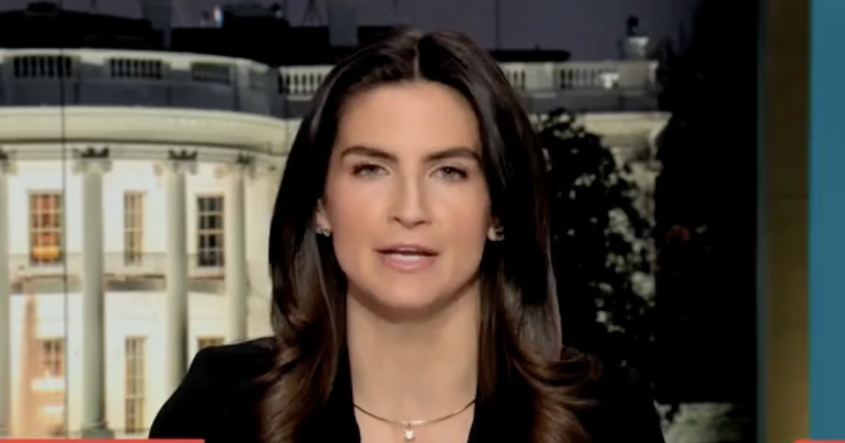 Kaitlan Collins Pokes Holes in Trump’s Reflecting Pool Bombshell