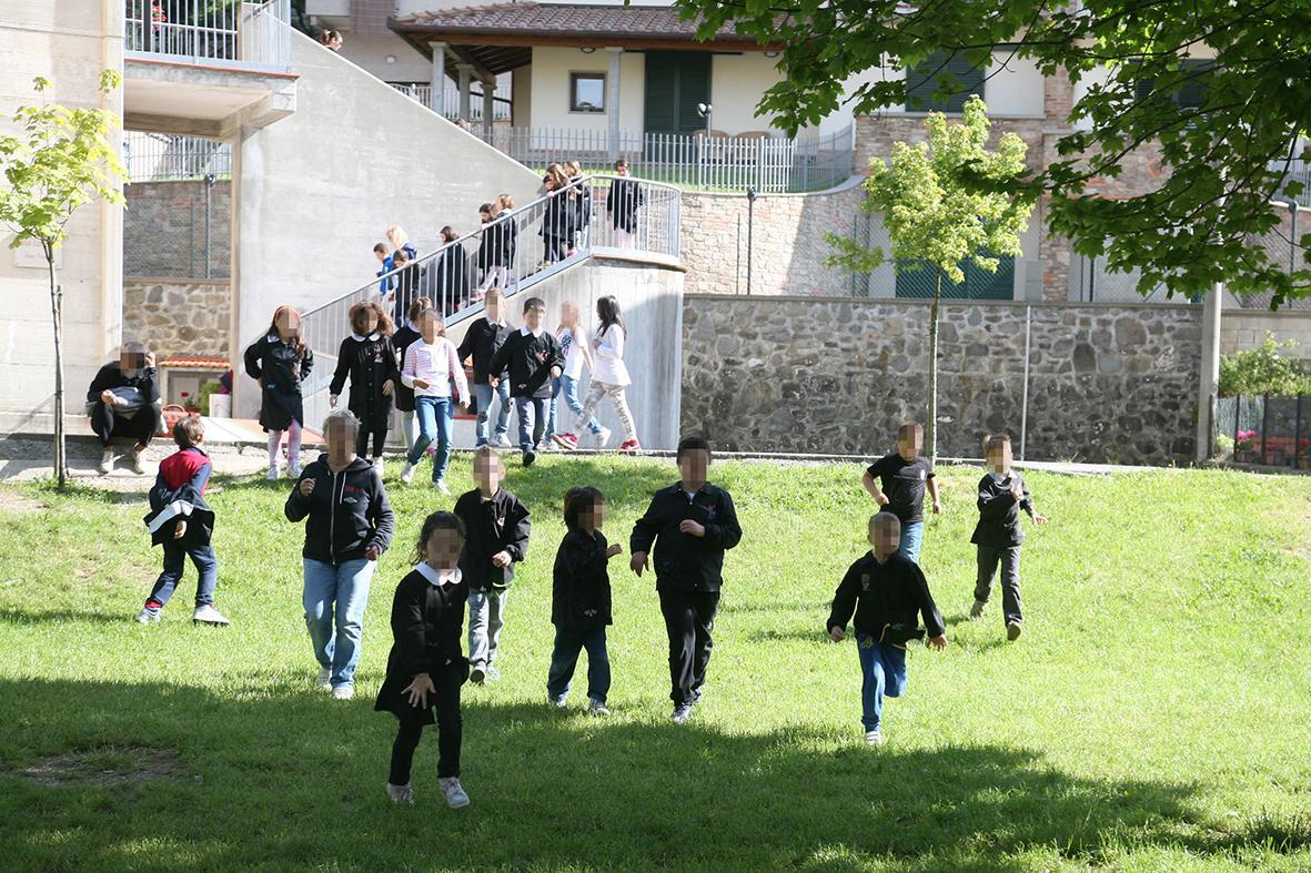 La parabola è caduta nel giardino