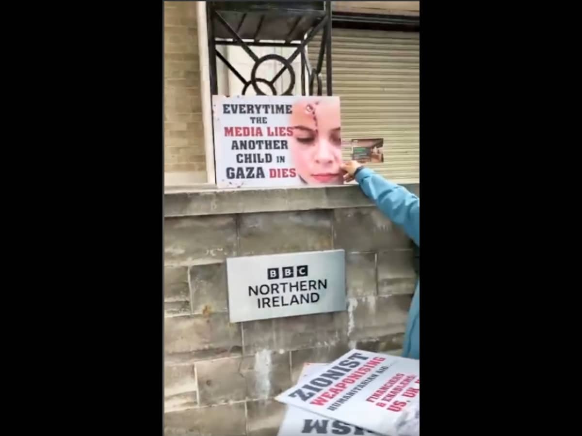 Two violent attacks on Palestine protesters just took place in Belfast over the weekend