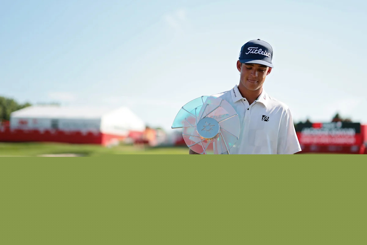 Watch: Jackson Koivun goes fishing at TPC Twin Cities after winning 2026 3M Open