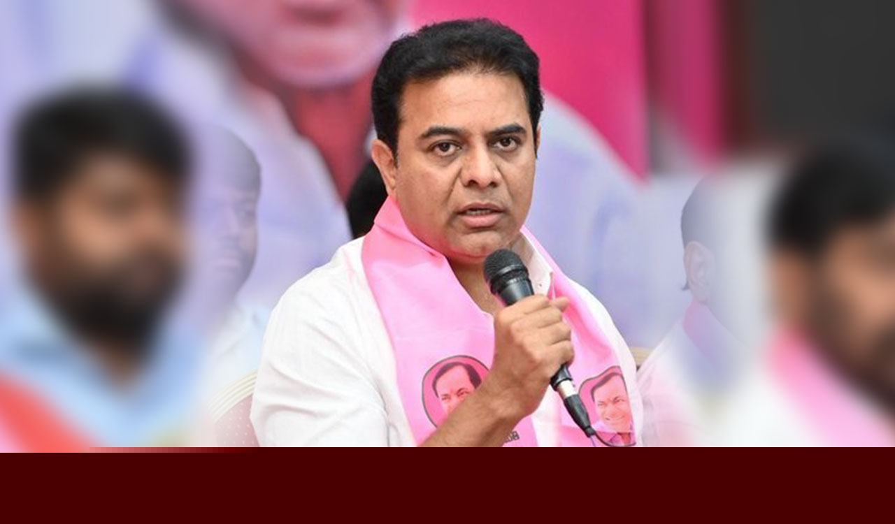 KT Rama Rao accuses Congress, BJP of compromising Telangana’s interests
