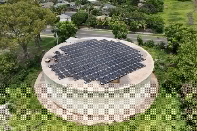 Case study | Solar on the reservoir: Engineering tank-mounted PV for municipal water systems