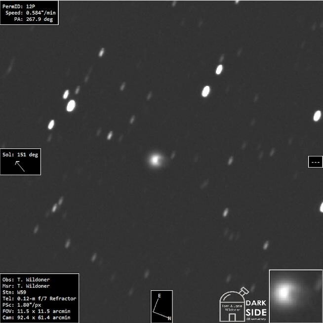 BEST OF THE WEB: Comet 12P/Pons-Brooks explodes and sprouts 'horns'