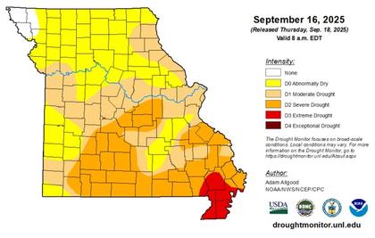 Missouri issues drought alert through December—residents urged to report local conditions