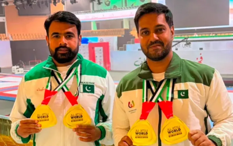 Pakistan wins historic two golds at World Ju-Jitsu Championship