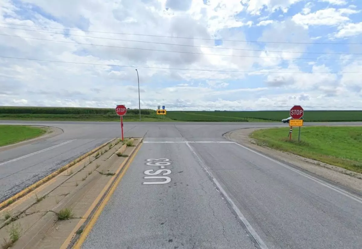 Semi and Minivan Collide on Highway 63; Two Women Hospitalized