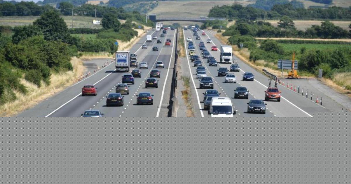 Man banned from roads after driving at 57mph on M4