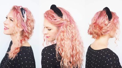 Headband hairstyles for unruly hair days: A list