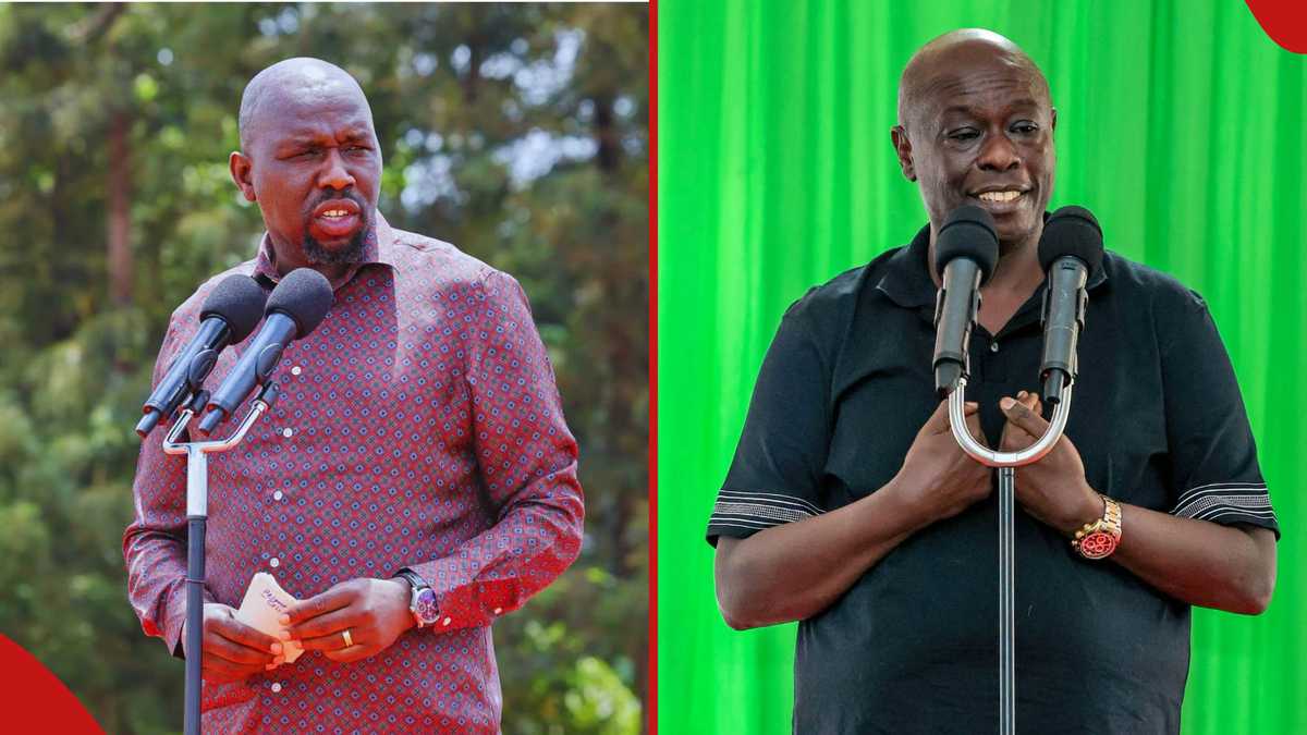 Kipchumba Murkomen hits back at Rigathi Gachagua over expensive watches: “You wore KSh6.8m Rolex”