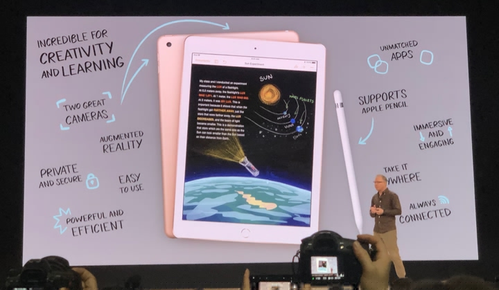 Comment on Apple Releases Sixth-Generation 9.7-inch iPad with Apple Pencil Support by John Nemo