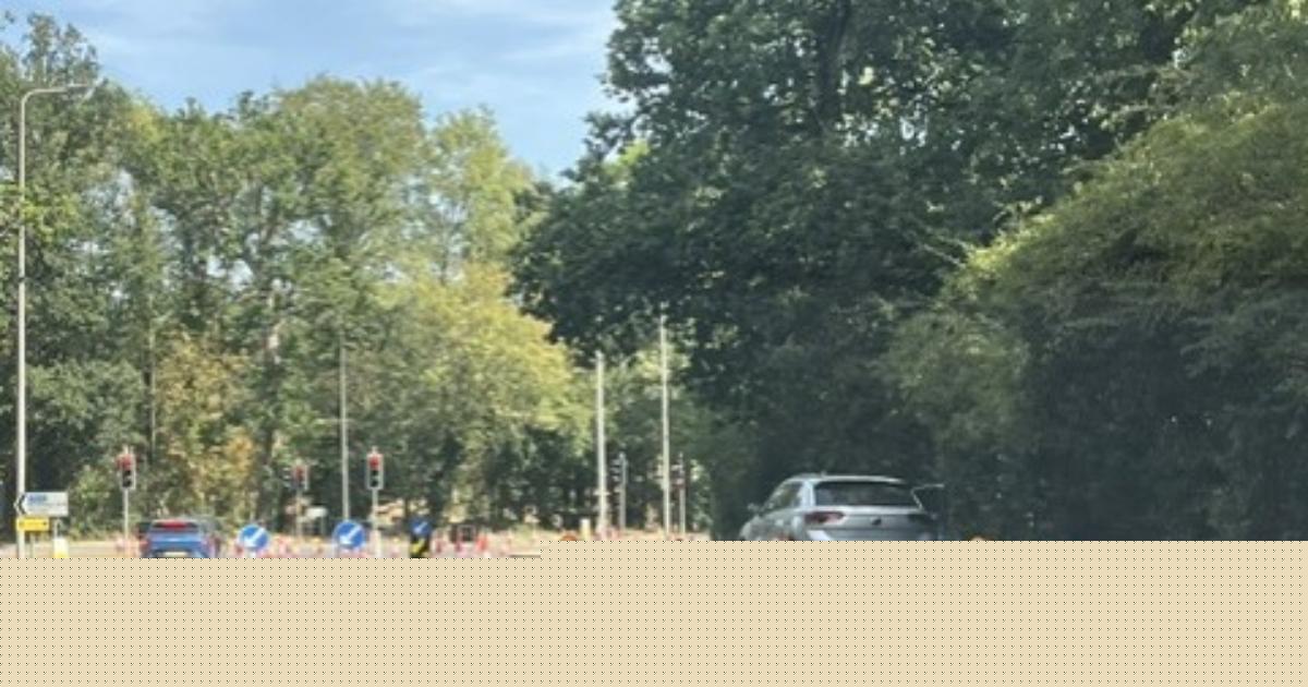 Confusion over road closure at entrance to estate where more than 1,000 people live