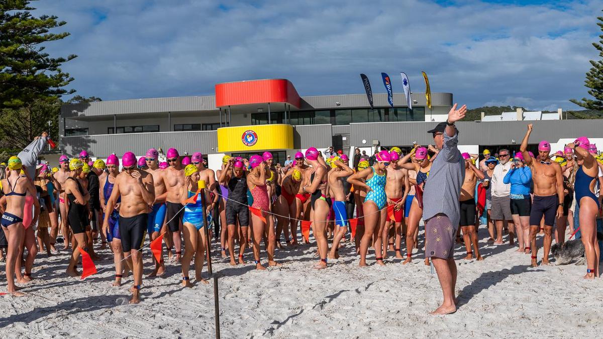 Albany 2026: Close contests the highlight of 3km Bicentenary Swim as Max Kryachok heads off Christine Murray