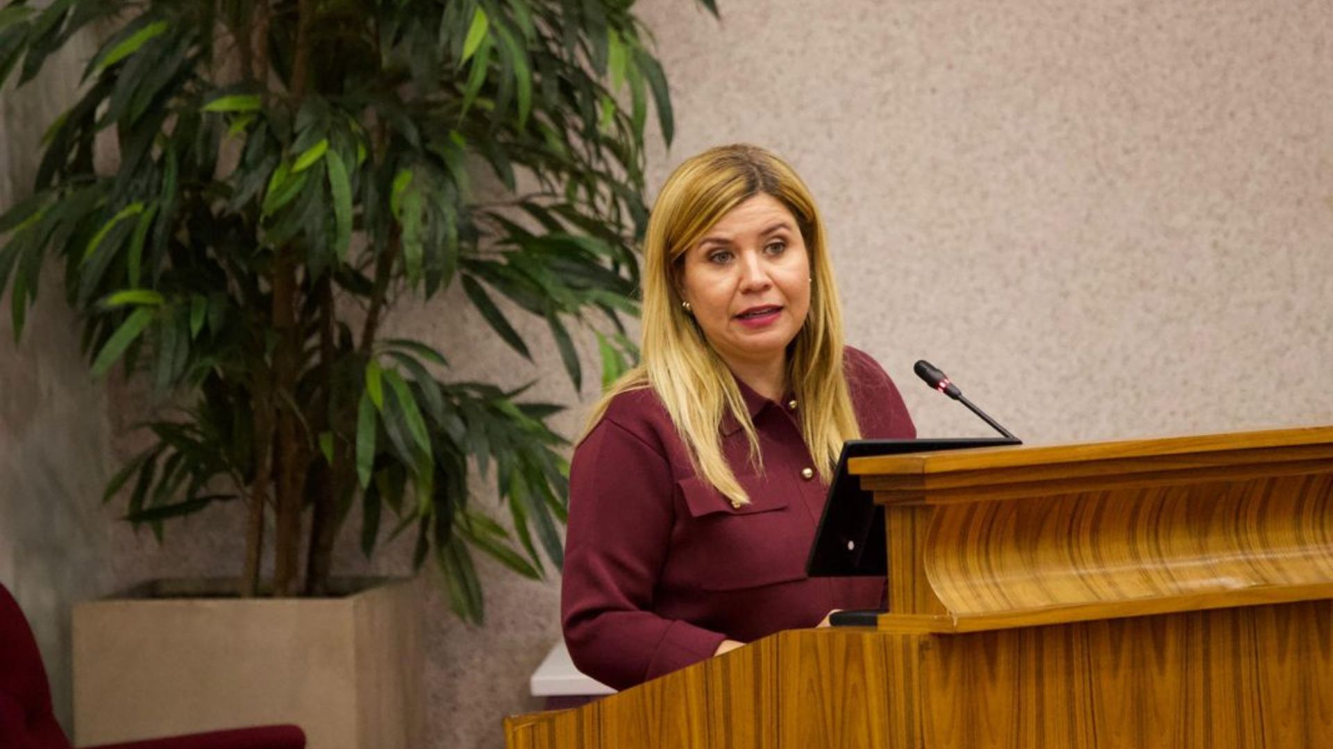 Parlamentario Jennifer Arends-Reyes: Momento a yega pa mayor siguridad riba beach cu introduccion di lifeguards