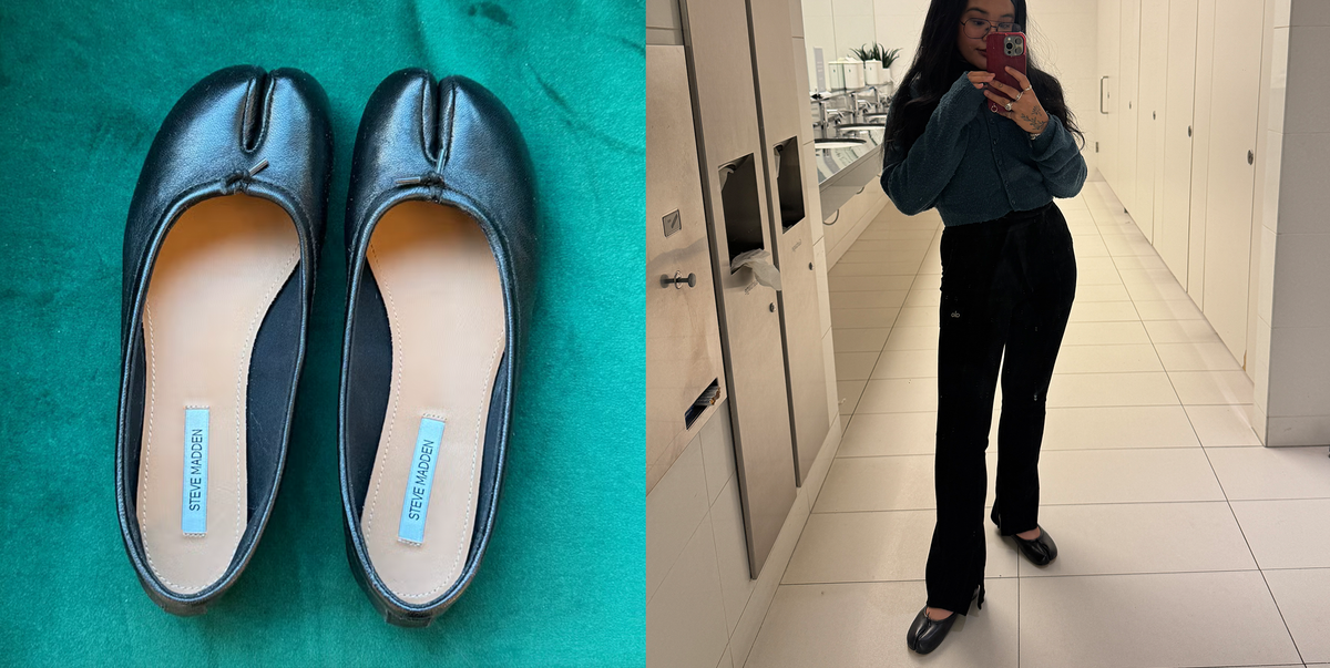 I Tried Steve Madden’s Designer-Inspired Split-Toe Ballet Flats (And They’re Just as Good as the Real Thing)