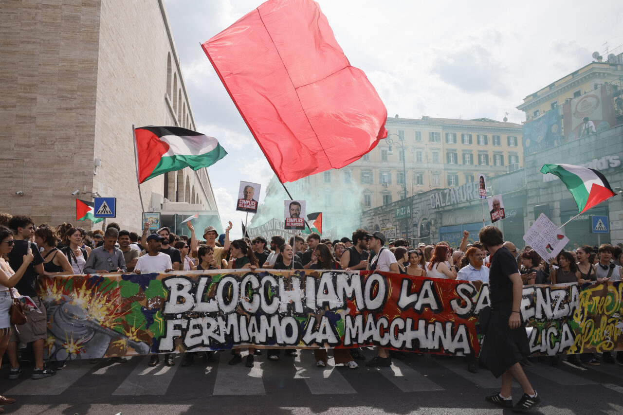 Lo sciopero generale per la Flottilla e il rischio del corteo politico permanente