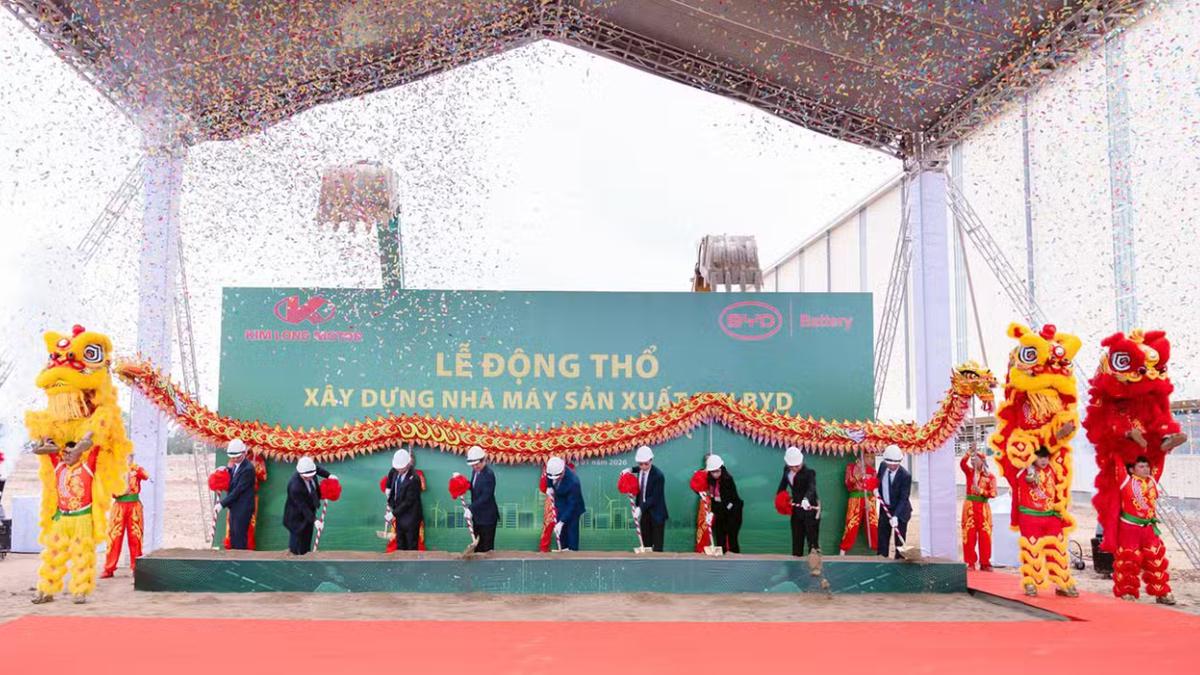 Bukan di Indonesia, BYD Mulai Pembangunan Pabrik Baterai di Vietnam