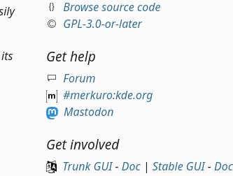 Mastodon and Matrix link in your AppStream file