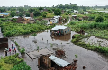 Man ‘swallowed’ by crocodile as floods worsen in southern Africa
