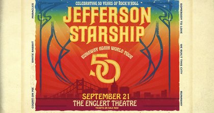 Jefferson Starship landing at the Englert, September 21