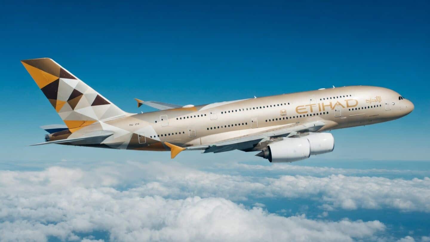Etihad is offering 20% off on these international flights